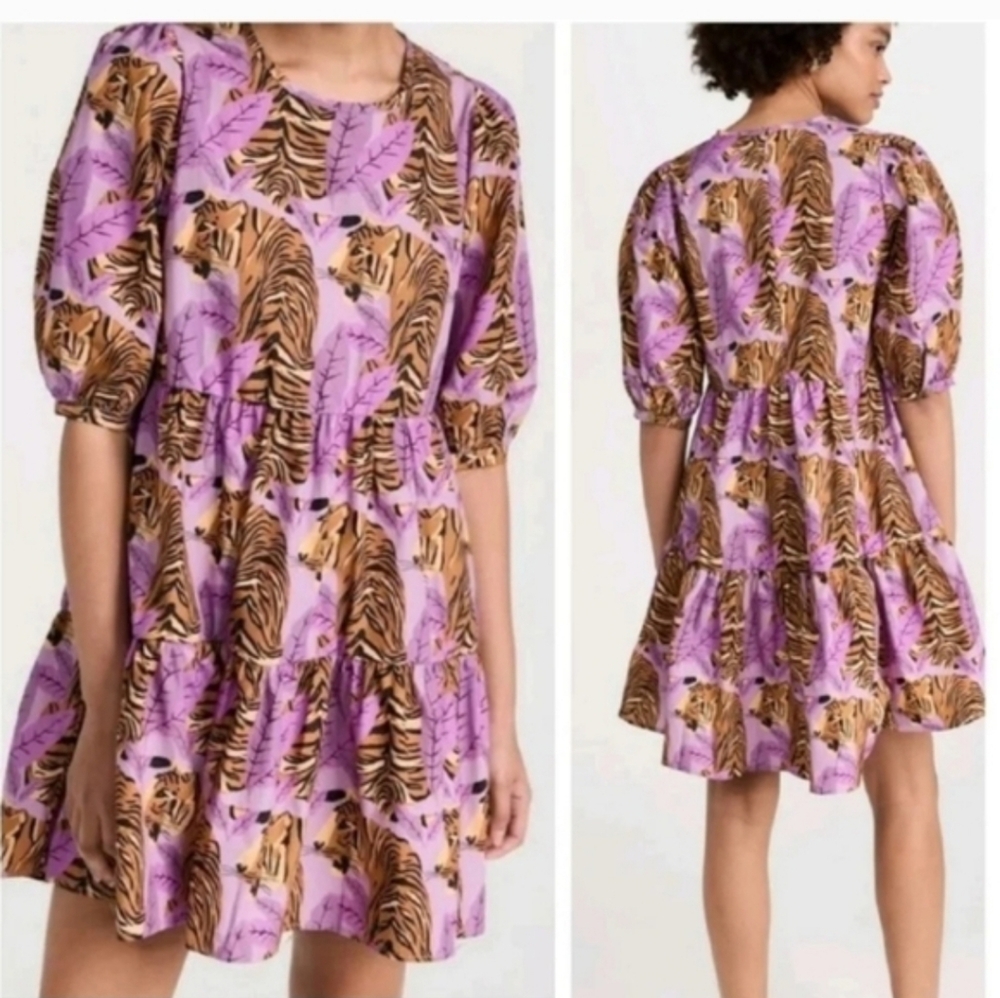 Farm Rio Tiger Minidress - Picture 4 of 4